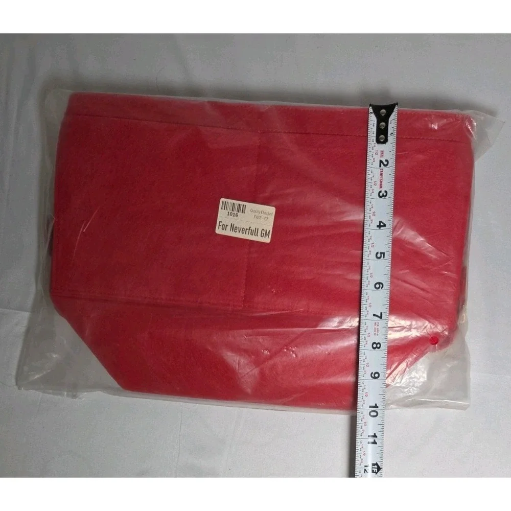 Felt Purse Bag Organizer Insert with zipper Bag Tote  Assorted Sizes , Colors
